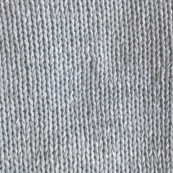 CHARTER CLUB Pastel Teal Rolled Hem Vintage Sweater Medium Soft Knit 90s Style - Picture 8 of 11